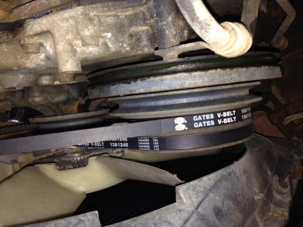 Leaking Water Pump - looking from underneath