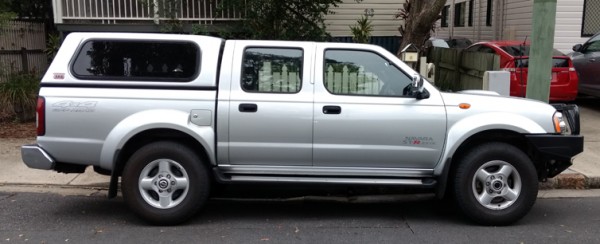 My Navarra before its 2 inch lift.