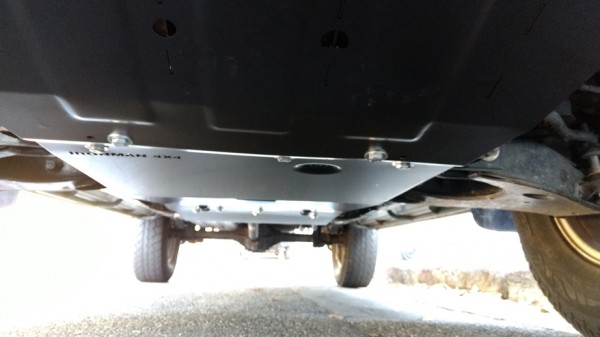 My Navarra after the bash plate