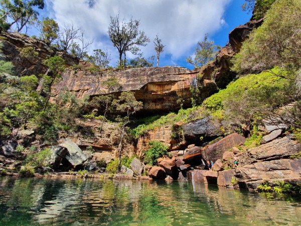 Swimming hole at Blackdown Tableland NP